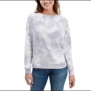 Splendid, Tie Dye long sleeve thermal sweatshirt....